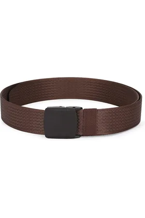 Calvadoss Girls Brown Woven Design Belt