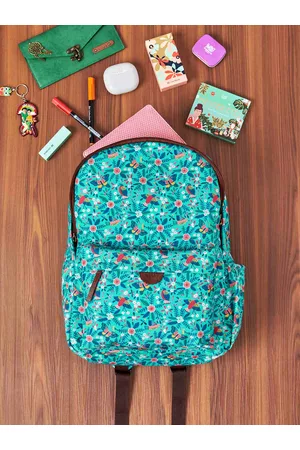 TEAL Women Floral Printed Backpack