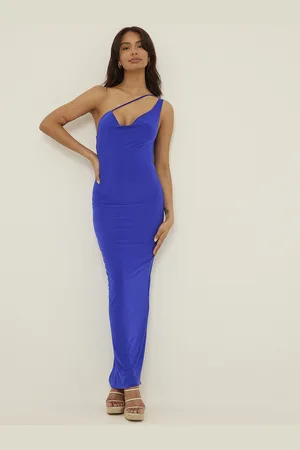 NA-KD One Shoulder Maxi Dress