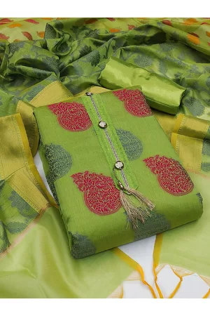 Kalini Unstitched Dress Material With Dupatta