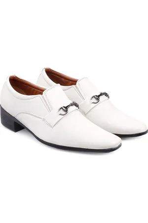 BXXY Men Pointed Toe Slip-On Elevator Formal Shoes