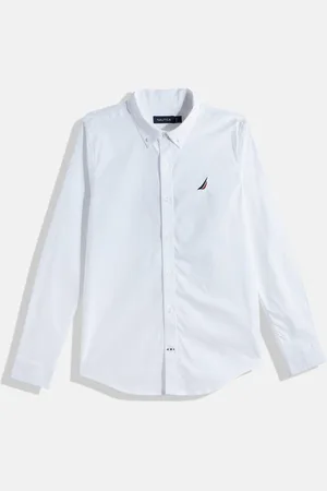 Nautica Boys Printed Casual Shirt