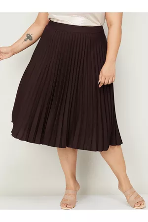 Pleated clearance skirt india