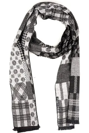 The Tie Hub Men Woolen Checked Scarf