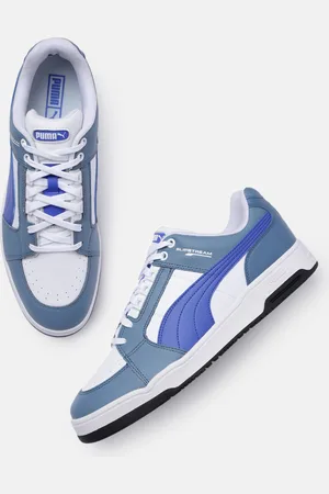 PUMA Men Slipstream Lo Perforated Leather Trainers