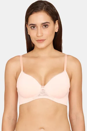 Comfortable Seamless Lightly Padded Wired Bra