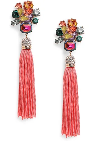 Aldo Stones Studded Contemporary Drop Earrings