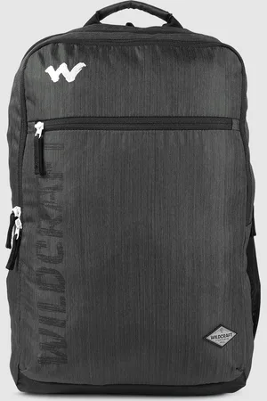 Wildcraft Unisex Black Typography Evo1 Mel Backpack