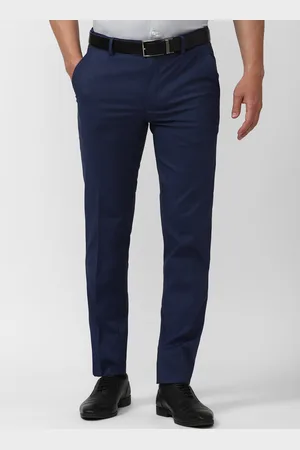 Peter England Men Slim Fit Trousers