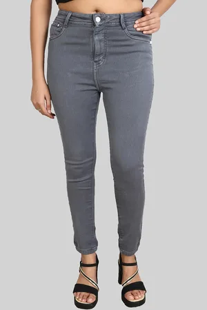 FCK-3 Women Grey Jean High-Rise Stretchable Jeans