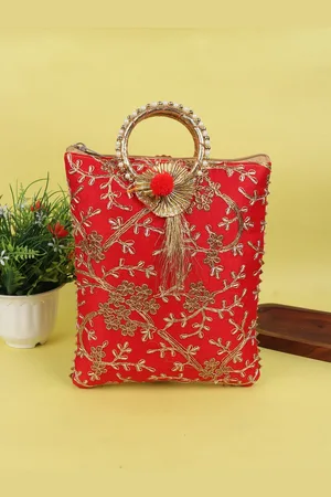 LIKAA Embroidered Purse Clutch