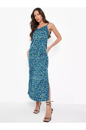 Boohoo Animal Print Maxi Dress