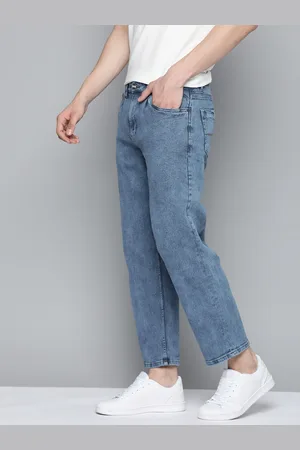 Mast & Harbour Men Straight Fit Stretchable Jeans