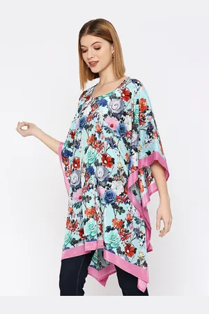 Cloth Haus India Floral Printed Kaftan Kurta