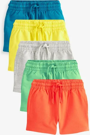 Next Boys Pack of 5 Pure Cotton Regular Shorts