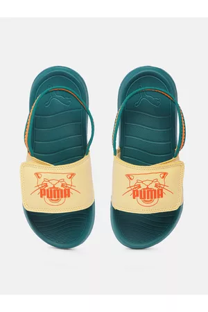 PUMA Kids Popcat 20 Printed Sliders