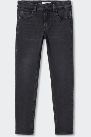 MANGO Boys Light Fade Slim Fit Sustainable Stretchable Jeans