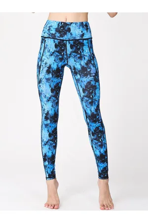 JC Collection Women Printed Rapid-Dry Sports Tights