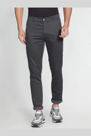 Arrow Men Skinny Fit Low-Rise Cotton Chinos