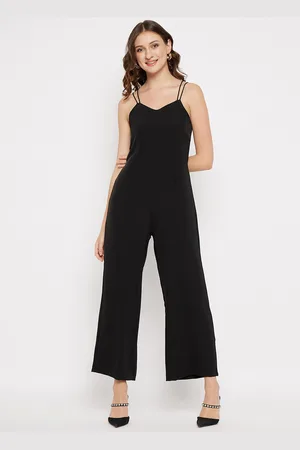 MADAME Women Shoulder Straps Basic Jumpsuit