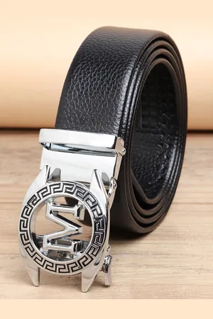 ZORO Men Black Autlock Buckle Belt