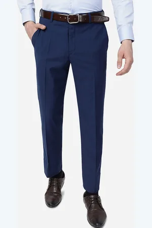 Greenfibre Men Mid-Rise Slim Fit Trousers