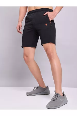 TECHNOSPORT Men Slim Fit Sports Shorts With Antimicrobial Technology