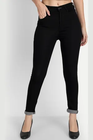 AngelFab Women Jean Skinny Fit High-Rise Stretchable Cotton Jeans