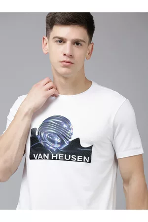 Van Heusen Men Graphic Printed Round Neck Sports T-shirt