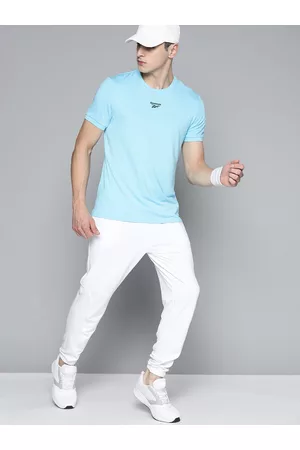 Reebok Men Brand Logo Speedwick T-shirt