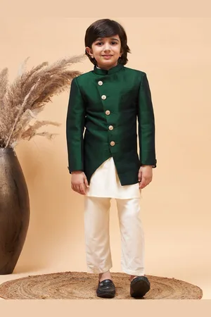 Vastramay Boys Angrakha Style Sherwani Set