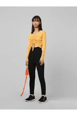 ONLY Women Skinny Fit High-Rise Trousers