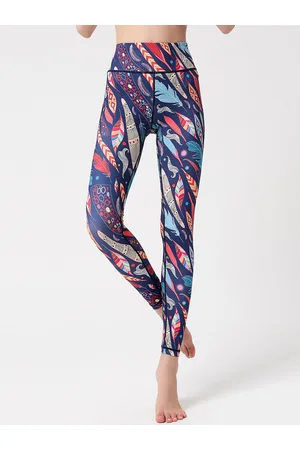 JC Collection Women Ethnic Motifs Printed Training Or Gym Tights