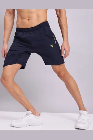 TECHNOSPORT Men Antimicrobial Slim Fit Gym Sports Shorts