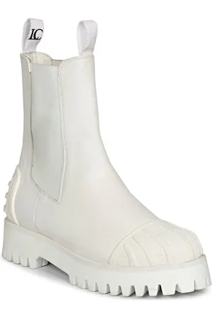 SAINT G. Women Mid-Top Leather Chelsea Boots