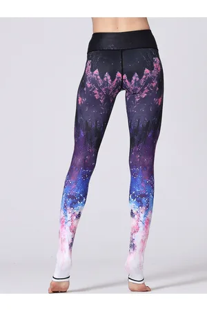 JC Collection Women Printed Rapid-Dry Ankle-Length Gym Tights