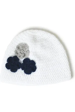 FUNKRAFTS Girls Self Design Wool Winter Beanie