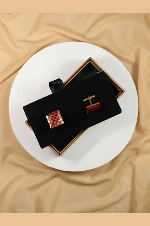 Tossido Gold-Plated Square Cufflink