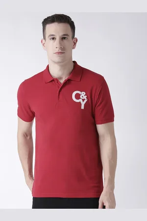 Club York Polo Collar Knitted Cotton T-Shirt