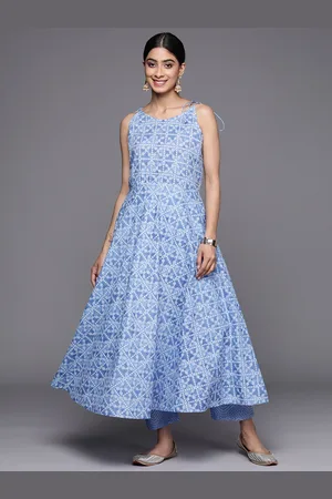 Varanga Bandhani Printed Pure Cotton Kurta With Trousers