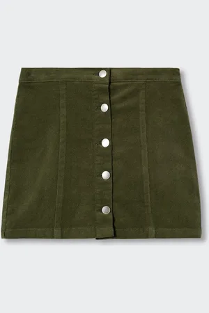 MANGO Girls Sustainable A-Line Skirts