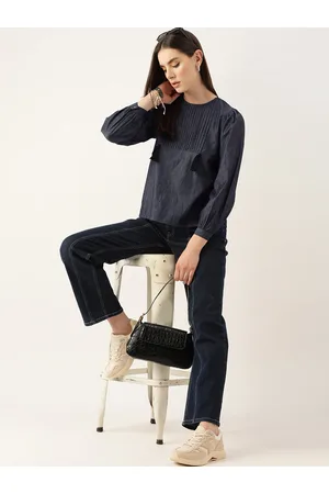 Kook N Keech Cotton Denim Top