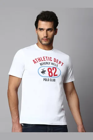 Beverly Hills Polo Club Varsity Printed Pure Cotton T-shirt