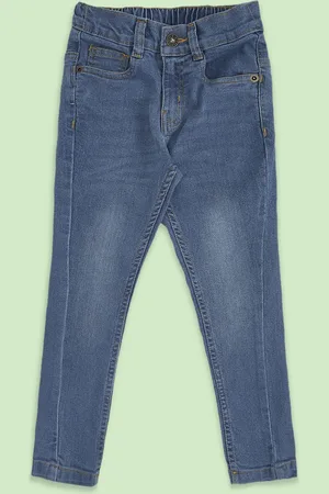 Pantaloons Boys Tapered Fit Light Fade Jeans