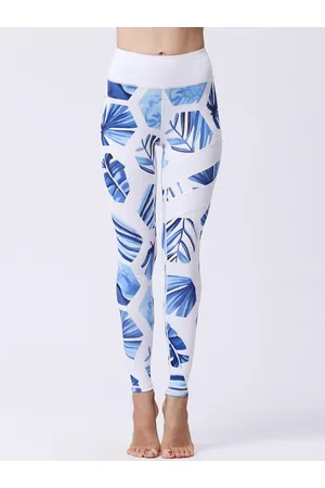 JC Collection Women Printed Ankle-Length Gym Tights