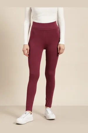 Invictus Women Solid High-Rise Leggings