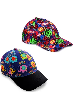 Knotyy Unisex Pack of 2 Printed Snapback Cap
