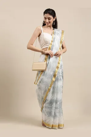 Jaipur Tie and Dye Zari Kota Saree