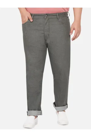 John Pride Men Plus Size Regular Fit Stretchable Cotton Jeans