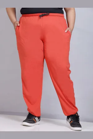 Cupid Women Plus Size Cotton Track Pants